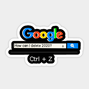 Google 2020 Sticker